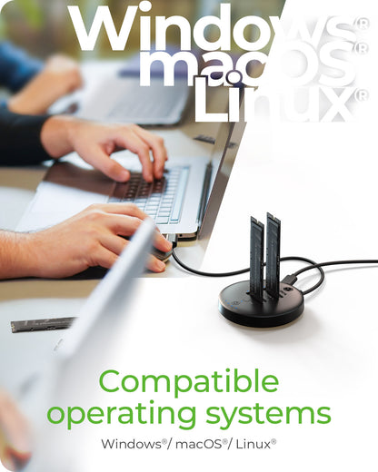ICY BOX IB-1612MCL-C31 Docking Station for M.2 NVMe and SATA SSDs