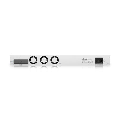 Ubiquiti UniFi Enterprise XG 24-Port Managed Layer 3 10G Ethernet Switch, Stainless Steel, Supports 100/1000/10000 Mbps