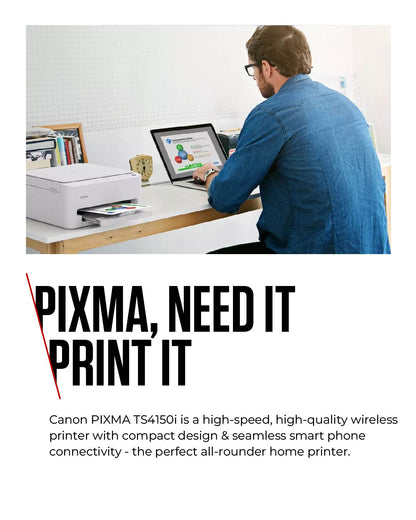 Canon PIXMA TS4150i Inkjet A4 1200 x 1200 DPI Wi-Fi