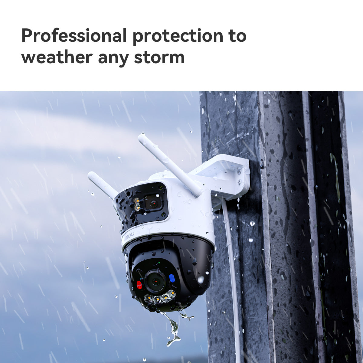 Imou Cruiser Triple Turret IP security camera Outdoor 2880 x 1620 pixels Ceiling/wall