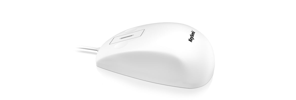 KeySonic WD Mouse, Silicone, IP68, White, KSM-5030M-W (Retail)