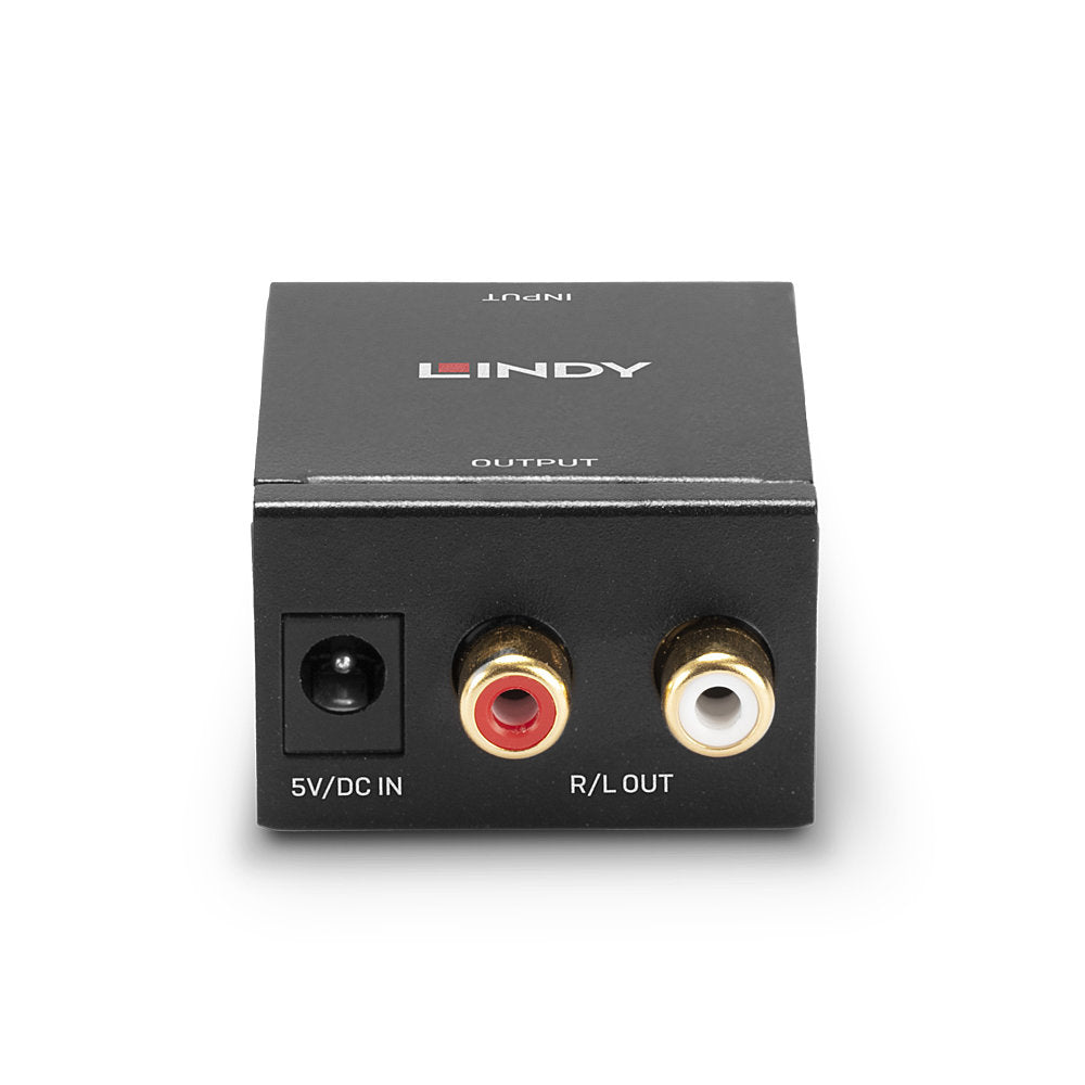 LINDY D/A Converter, TosLink (optical) & Coaxial to RCA Stereo