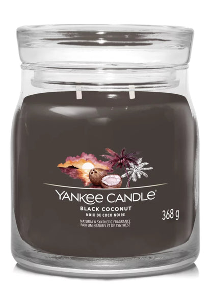 Medium Candle BLACK COCONUT YANKEE