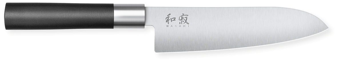 KAI Wasabi Black Santoku 16,5cm