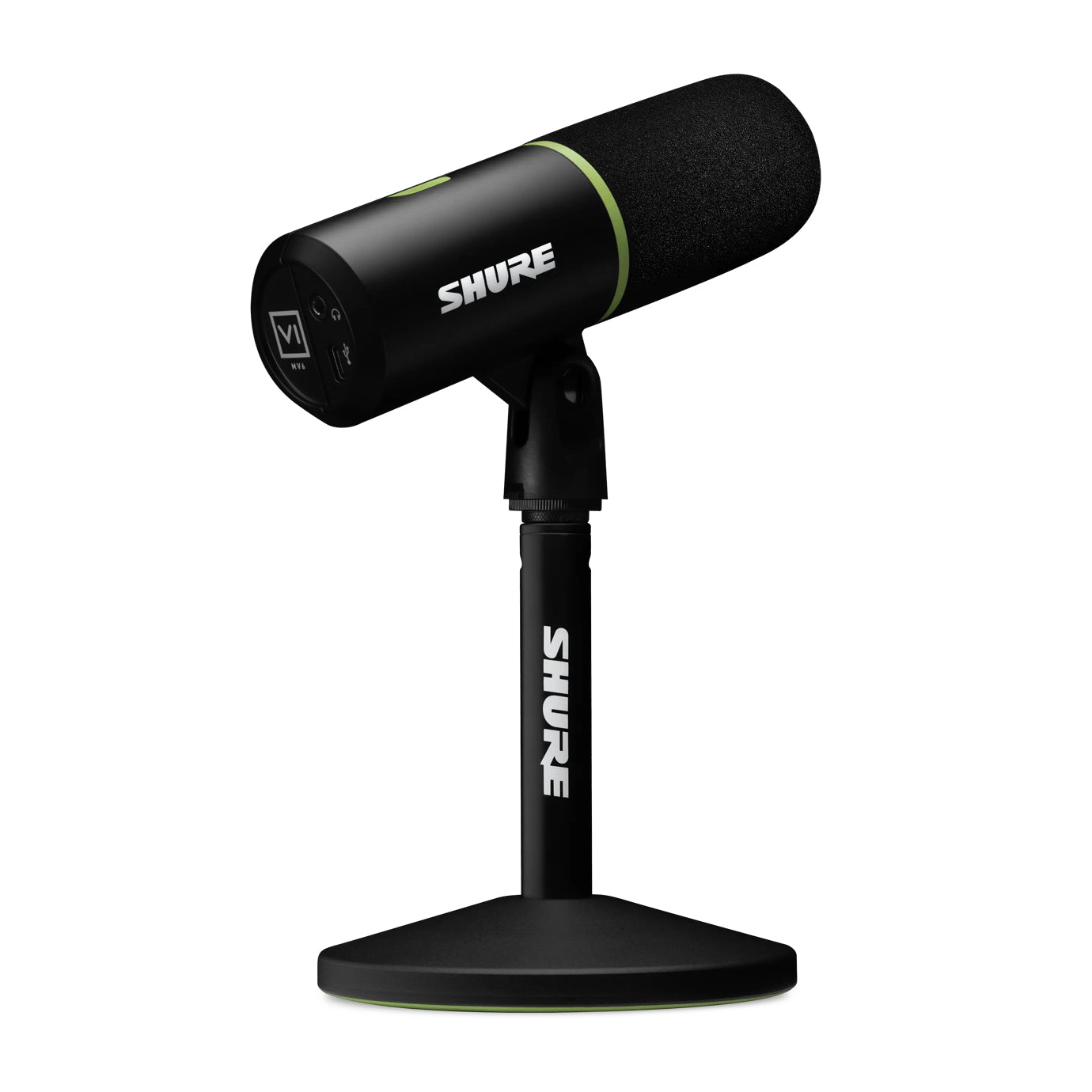 Shure MV6 μικρόφωνο Μαύρος (Μαύρο) Επιτραπέζιο μικρόφωνο