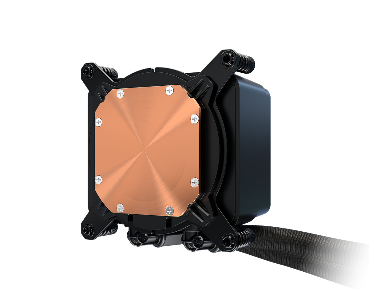 Σετ Υδρόψυξης Ψηφιακής Επεξεργασίας Asrock Challenger 360 με Ανεμιστήρα 12 εκ., Μαύρο