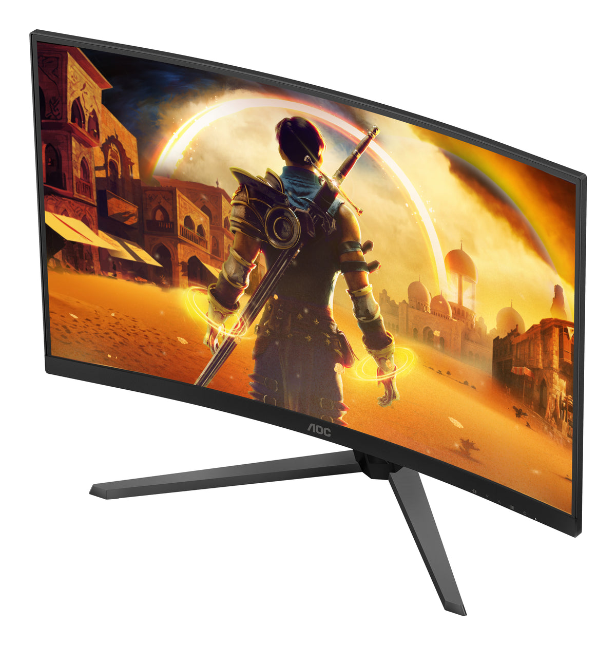 AOC G4 C32G42ZE 31.5" Full HD LED Monitor — Black/Red