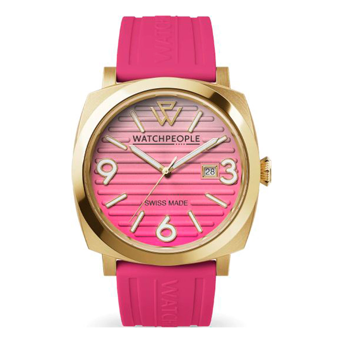 Watchpeople Women 700985 45MM Pink Analog Quartz Watch
