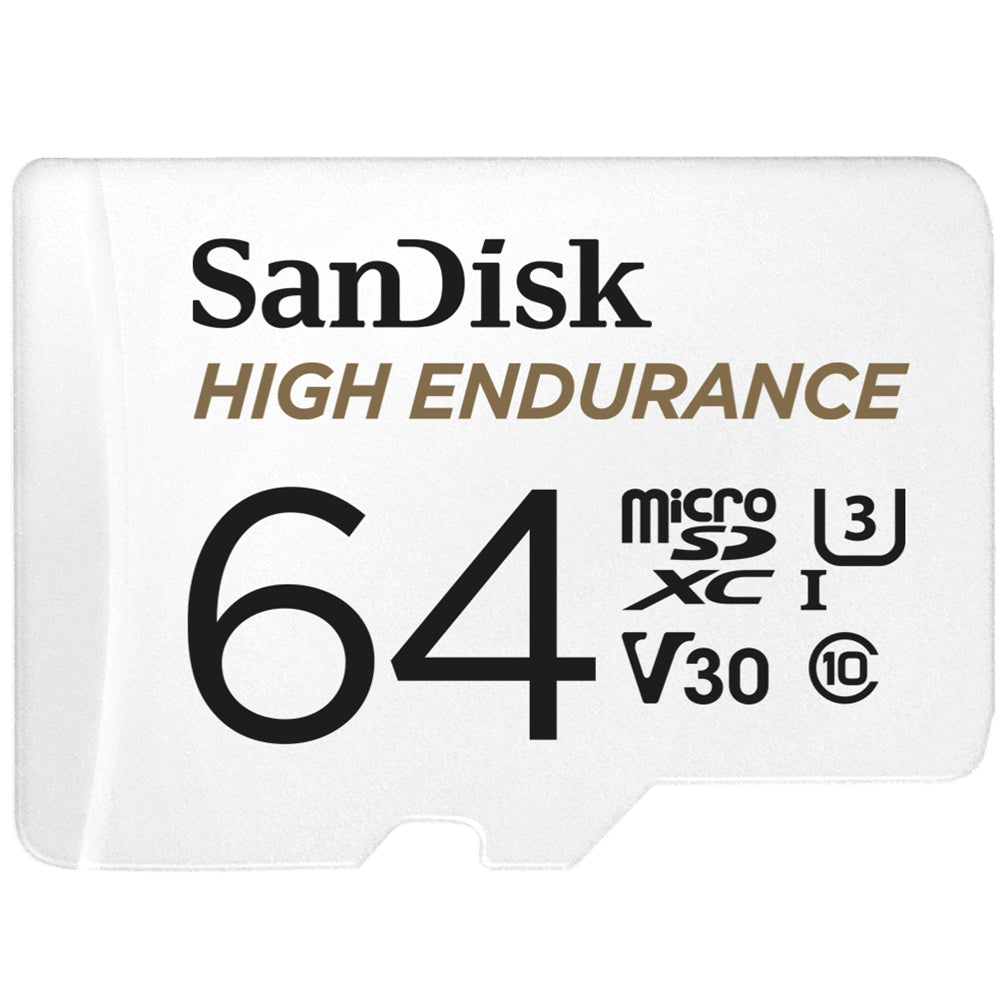 SanDisk High Endurance      64GB microSDXC     SDSQQNR-064G-GN6IA