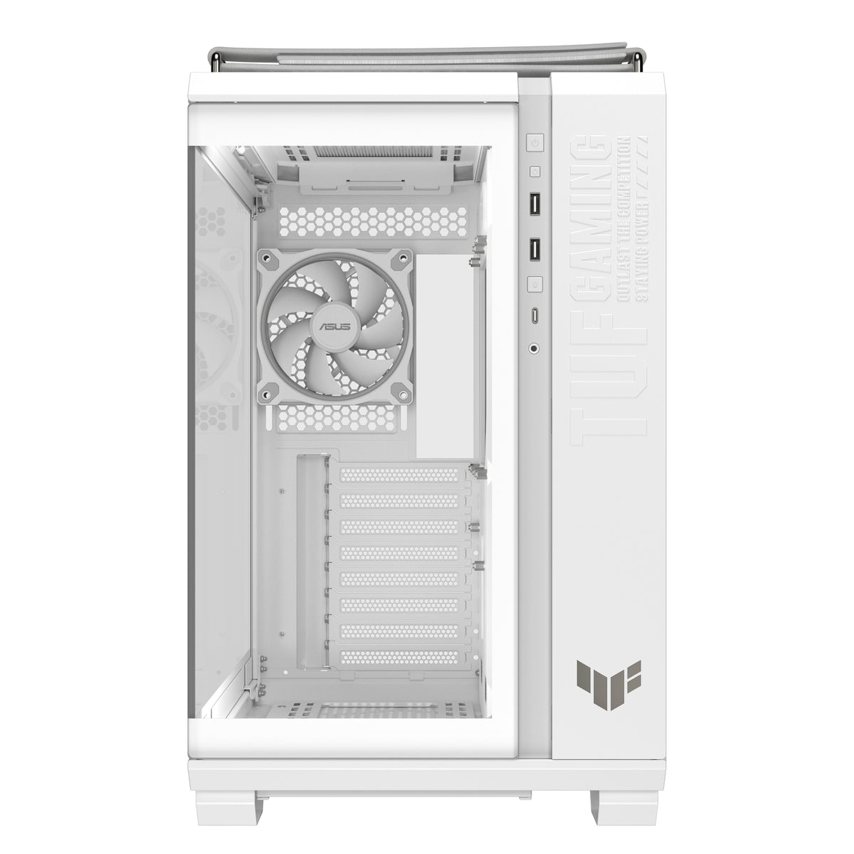 ASUS TUF GAMING GT502 Horizon TG ARGB White Midi Tower
