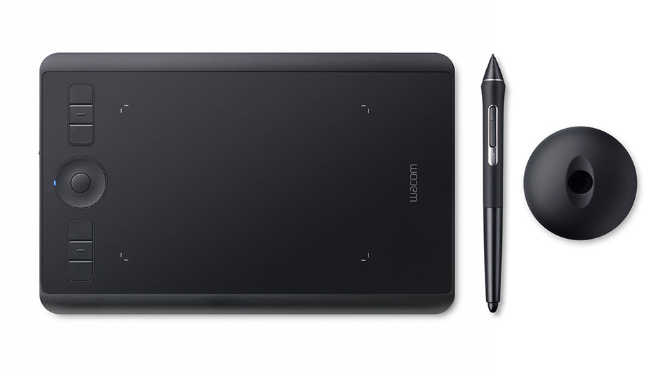 Wacom Intuos Pro (S) ταμπλέτα γραφικών (graphic tablets) Μαύρος (Μαύρο) 5080 lpi 160 x 100 mm USB/Bluetooth