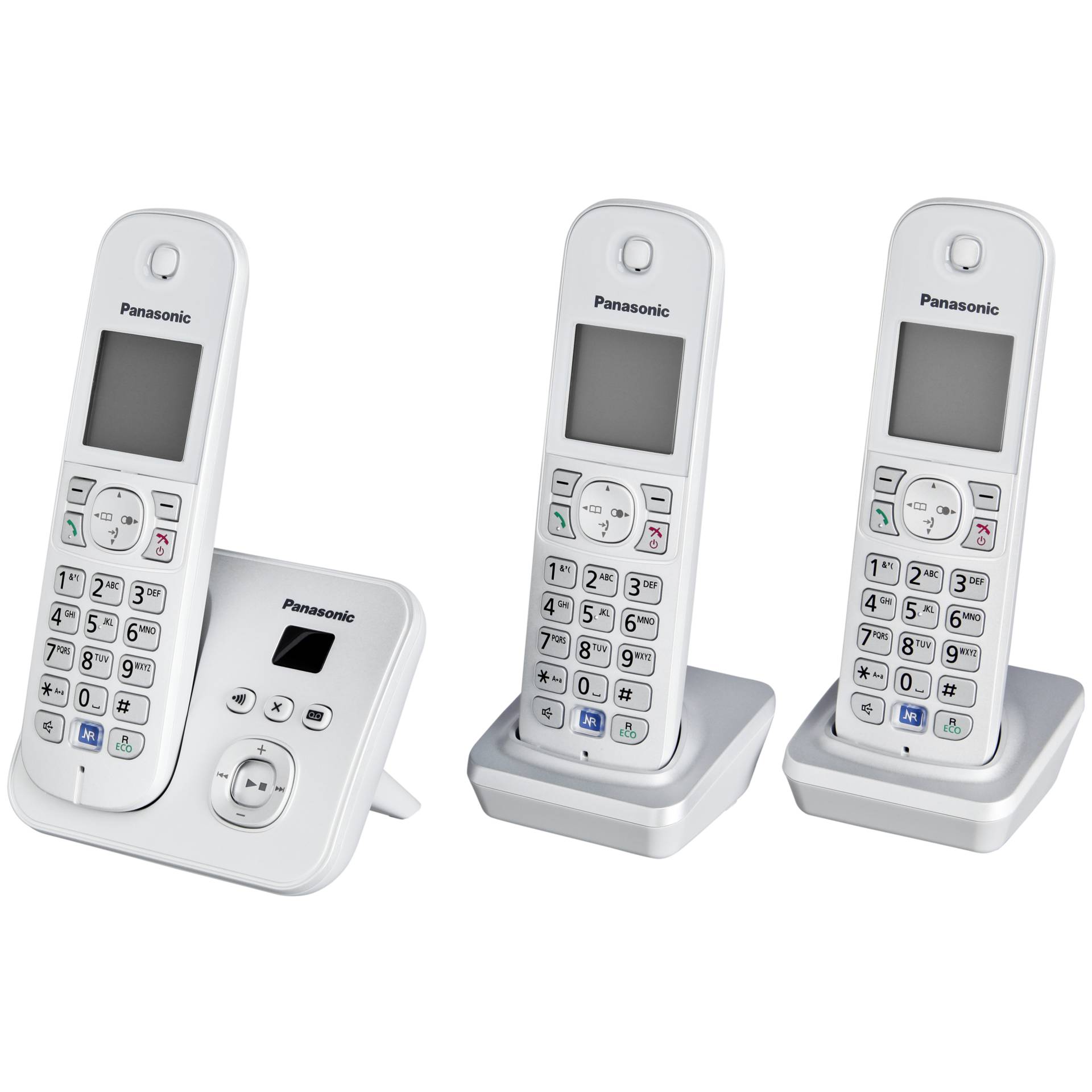 Panasonic KX-TG6823GS Pearl Silver Cordless Phone