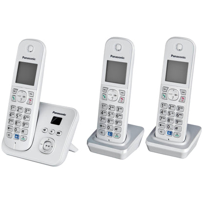 Panasonic KX-TG6823GS Pearl Silver Cordless Phone