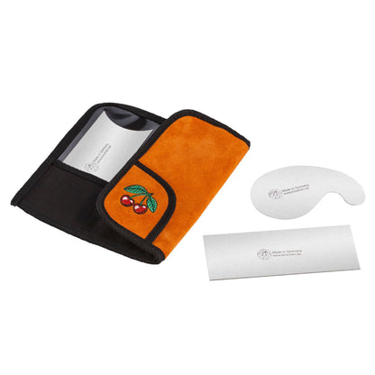 Kirschen Scraper Set 3800-01 with 3 Pieces in Suede Case