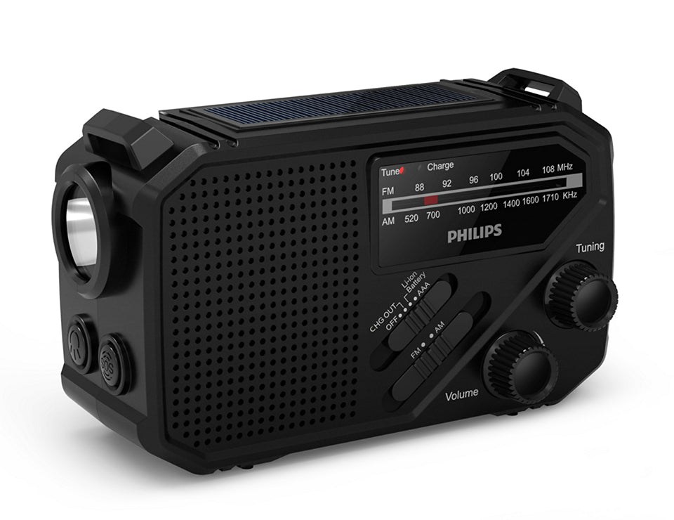 Philips TAR1609/00 Kurbelradio/Notfallradio