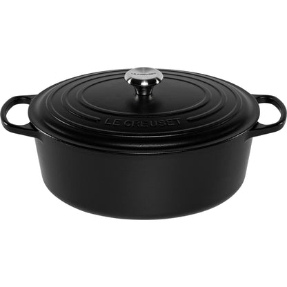 Le Creuset Signature Οβάλ Ταψί Ψησίματος Μαύρο 33 εκ