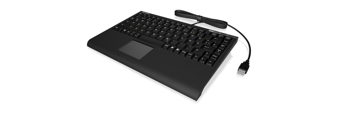 KeySonic Mini-TAS Smart-Touchpad SoftSkin, BK, ACK-540U+ (UK)