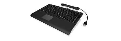 KeySonic Mini-TAS Smart-Touchpad SoftSkin, BK, ACK-540U+ (UK)