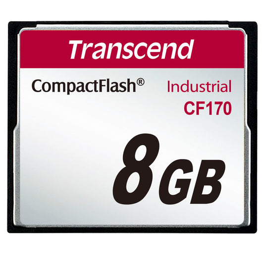 Transcend Compact Flash 8GB 170x - Ιδανική για Φωτογραφικές Μηχανές