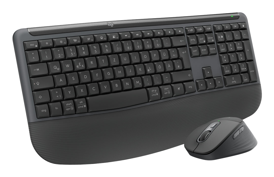 Logitech Wireless Keyboard + Mouse MK880 Black for Business