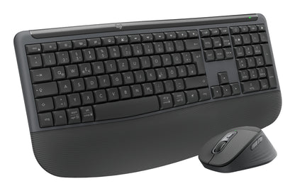 Logitech Wireless Keyboard + Mouse MK880 Black for Business