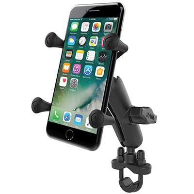 Βάση Στήριξης Τηλεφώνου RAM Mounts X-Grip με Βάση U-Μπουλ τιμονιού