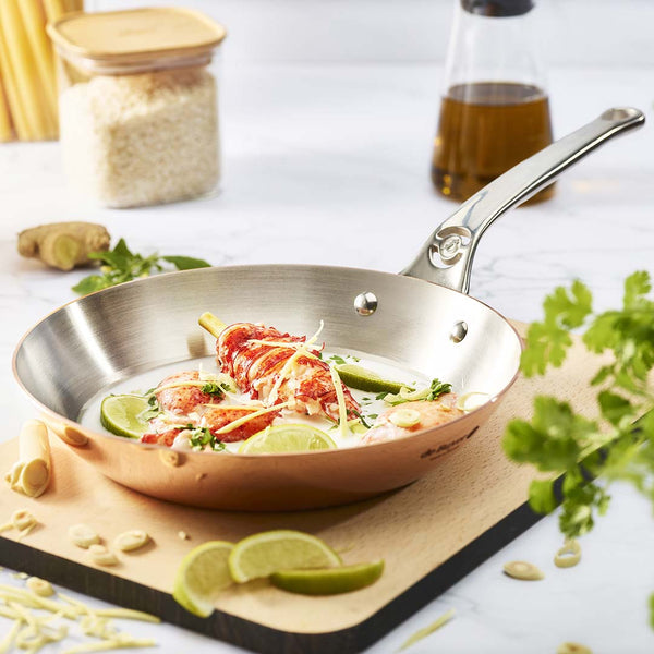 De Buyer Prima Matera Pan Copper/Steel 20 cm induction