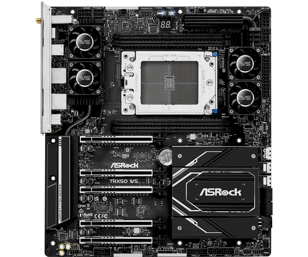 Asrock TRX50 WS motherboard