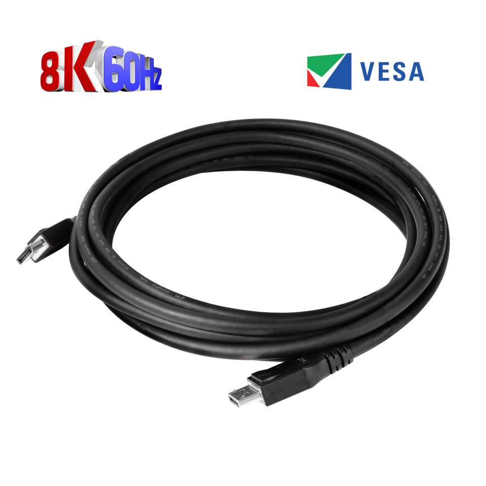 Club3D DisplayPort Cable 1.4 HBR3 32.4Gb/s 5m 8K60Hz St/St retail