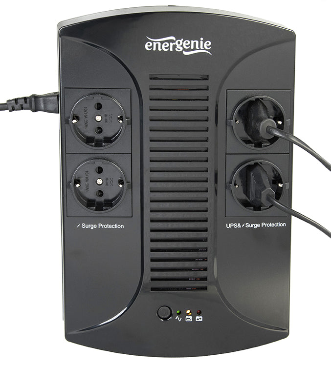 EnerGenie EG-UPS-001 Uninterruptible Power Supply (UPS) Line-Interactive 0.65 kVA 390 W 4 AC outlets