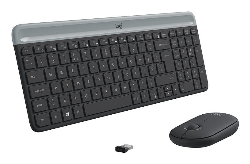 Logitech Wireless Keyboard+Mouse MK470 black retail
