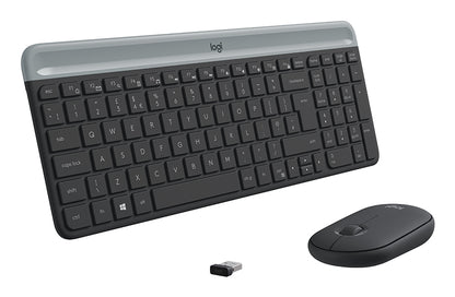 Logitech Wireless Keyboard+Mouse MK470 black retail