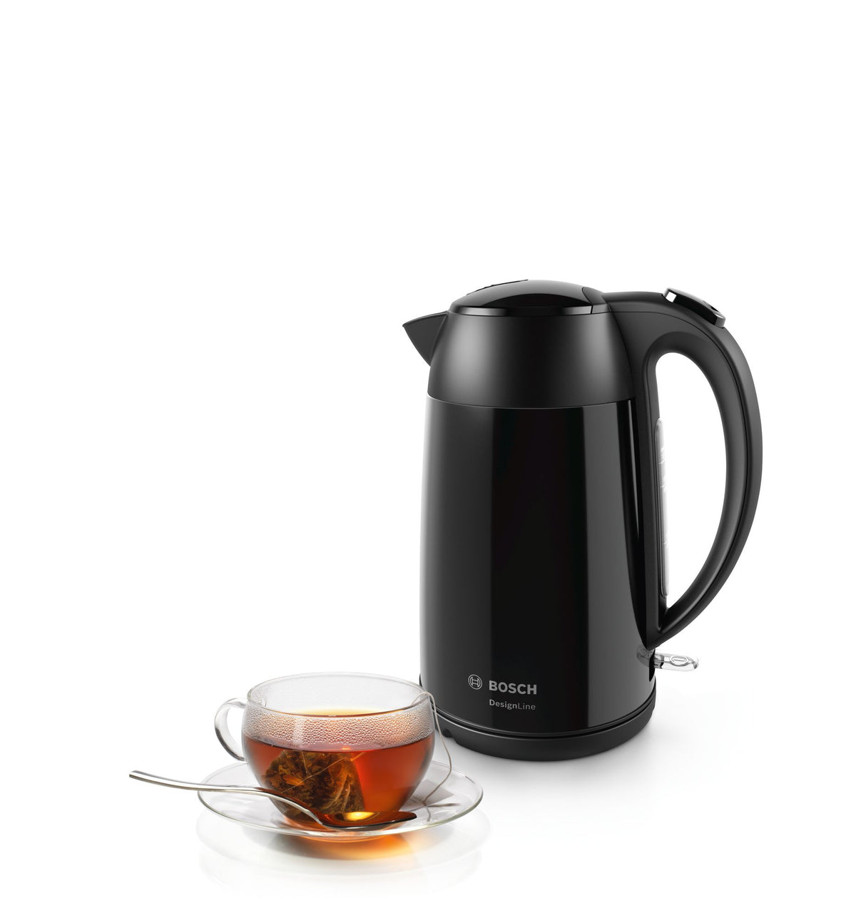 Bosch Wasserkocher DesignLine TWK3P423 (Μαύρος, 1,7 Λίτρο)