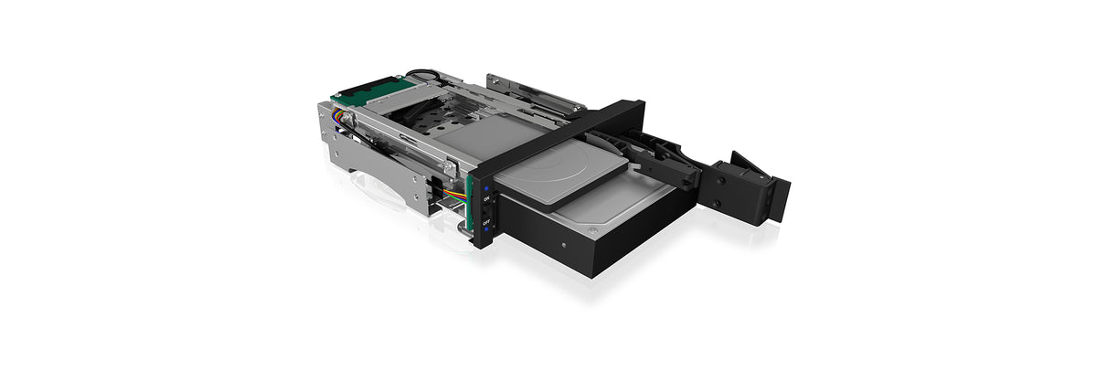 We-Ra IcyBox 1x2.5" + 1x3.5" SATA/SAS => 2x SATA Host 5.25"