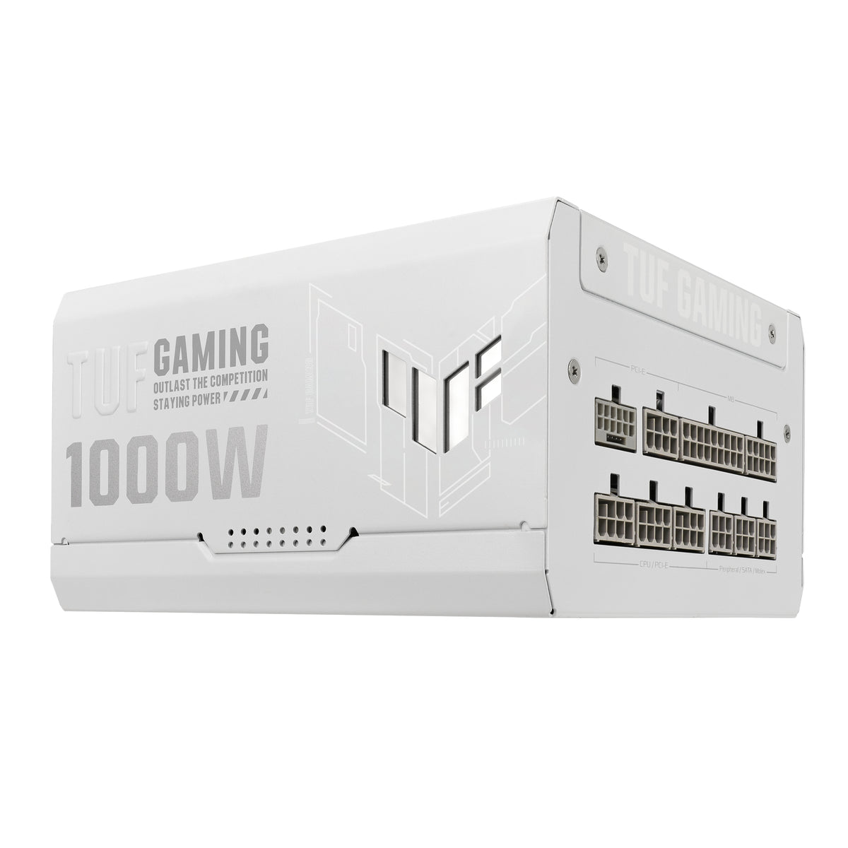 ASUS TUF Gaming 1000W Gold White Edition Power Supply Unit 20+4-pin ATX