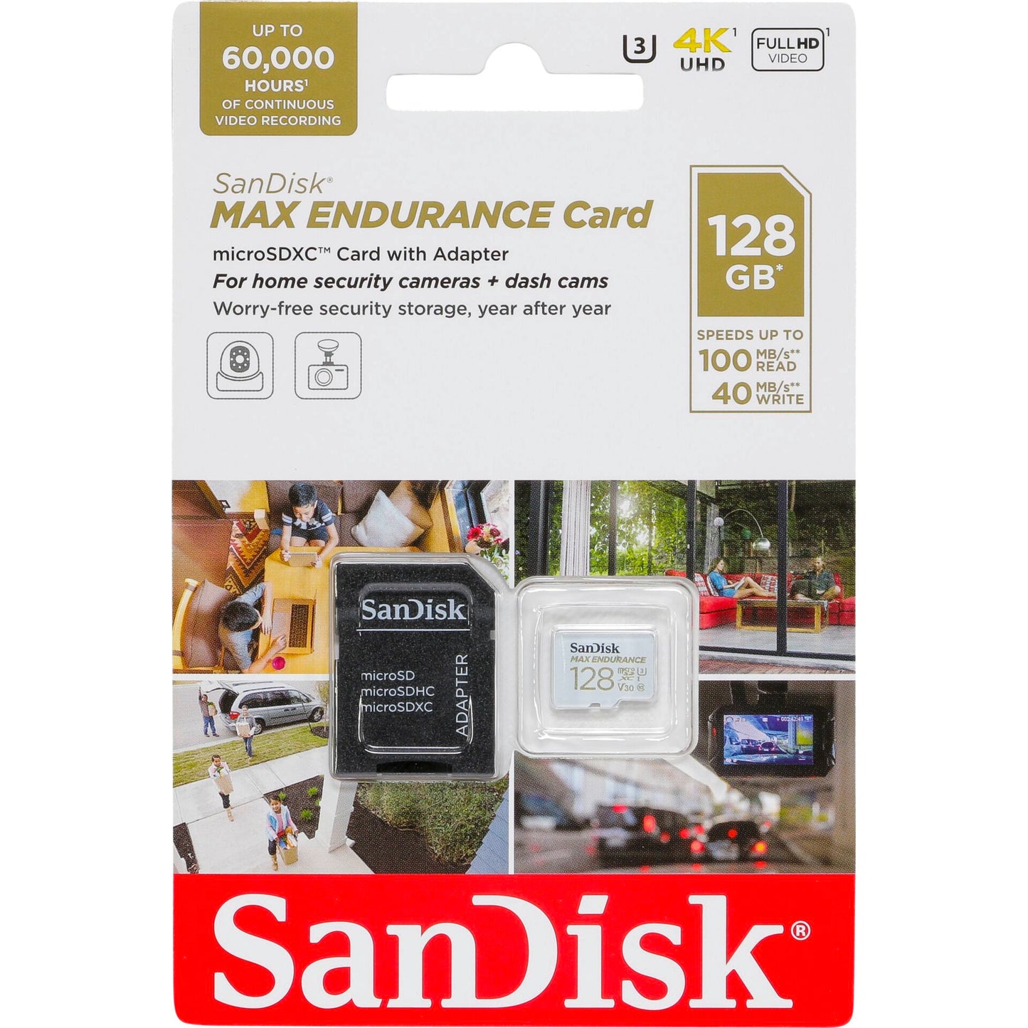 SanDisk Max Endurance 128GB microSDXC Memory Card SDSQQVR-128G-GN6IA