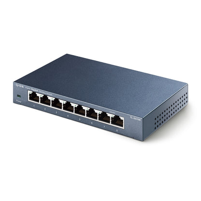 Διακόπτης Δικτύου Επιτραπέζιος TP-Link με 8 θύρες 10/100/1000Mbps