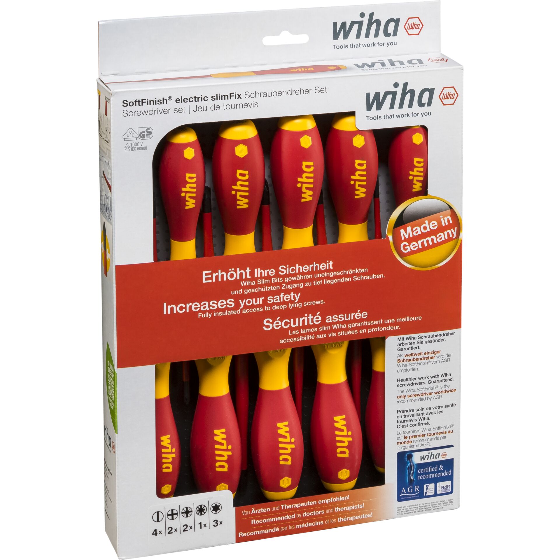 Wiha 3201K12 SoftFinish electric slimFix