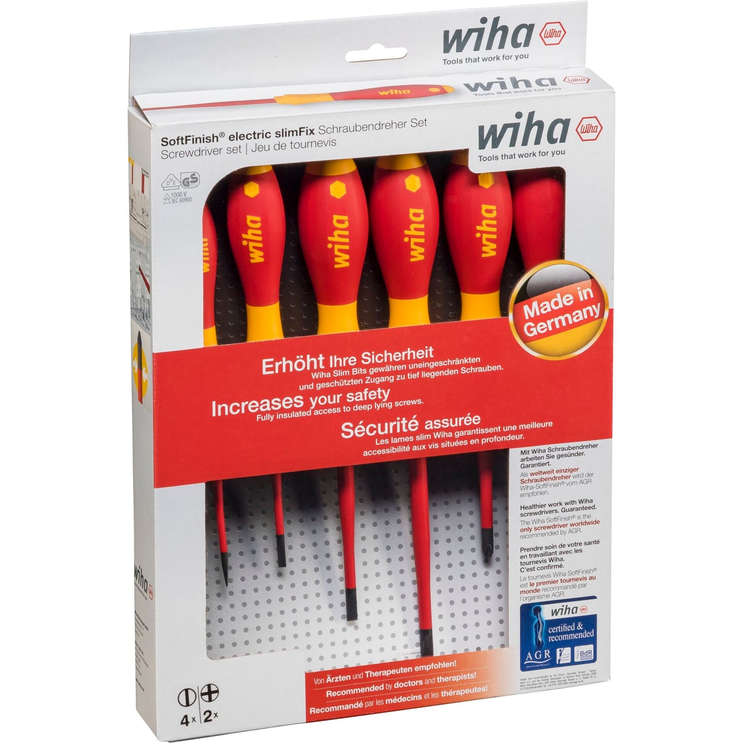 Wiha 3201K6 SoftFinish electric slimFix