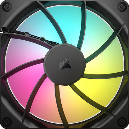 Corsair RS140 ARGB 140mm Case Fan — Black, 1 pc