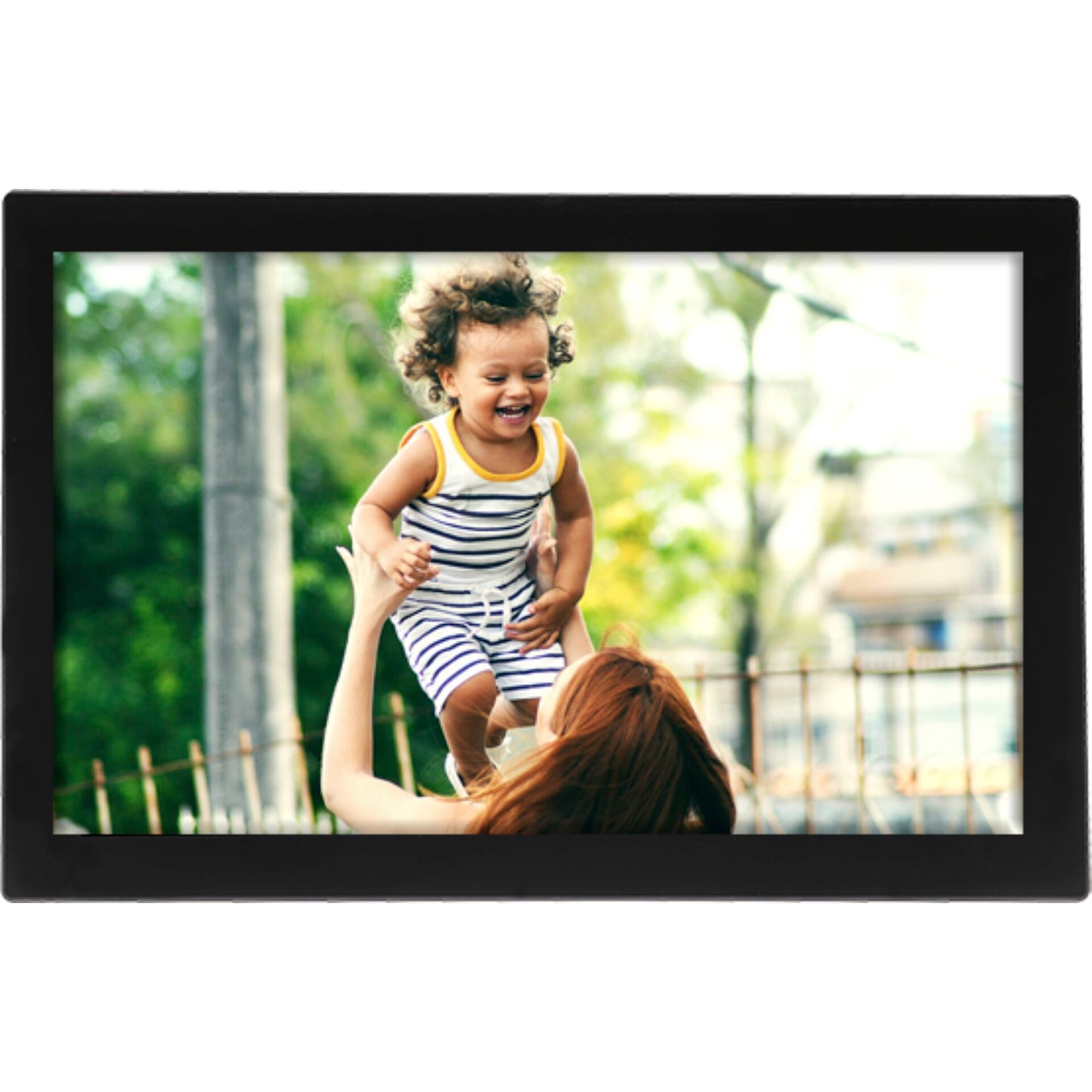 Denver Frameo PFF-1037 Black 10.1" Digital Photo Frame with 16GB Storage