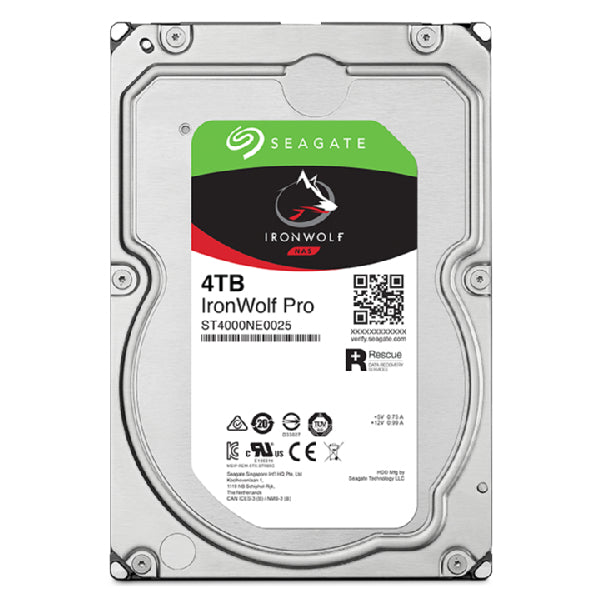 IronWolf Pro NAS 4 TB CMR (SATA 6 Gb/s, 3,5")