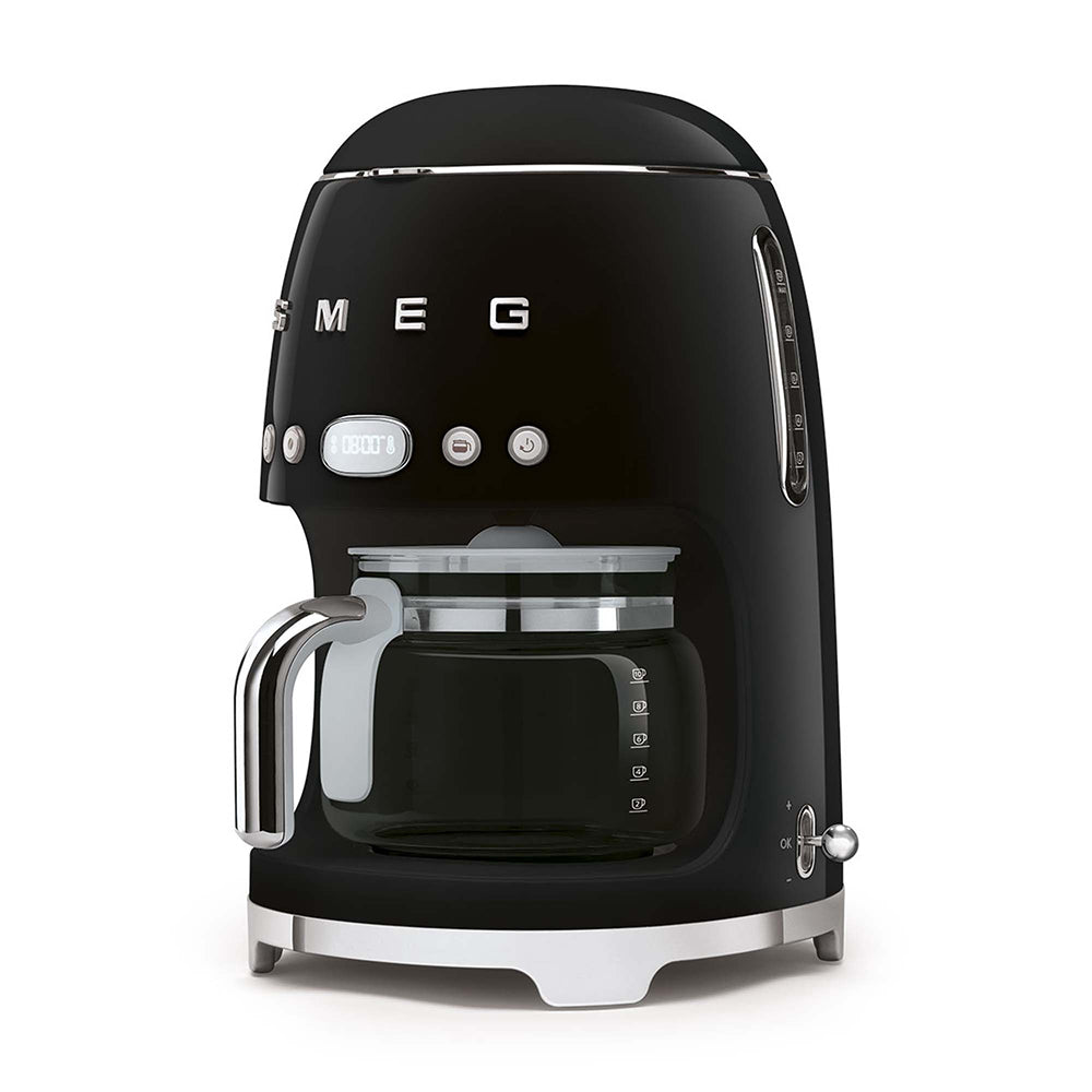 SMEG Coffeemachine (DCF02BLEU) black Schwarz (DCF02BLEU)