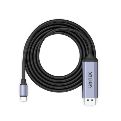 UNITEK ADAPTER USB-C, DISPLAYPORT 1.4, 8K@60HZ, 1,8M, V1423C