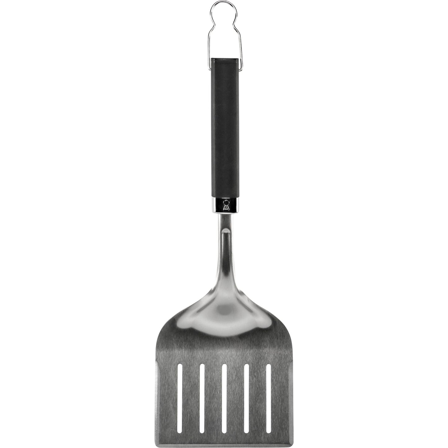 Weber Wide Premium Stainless Steel BBQ Turner in Black