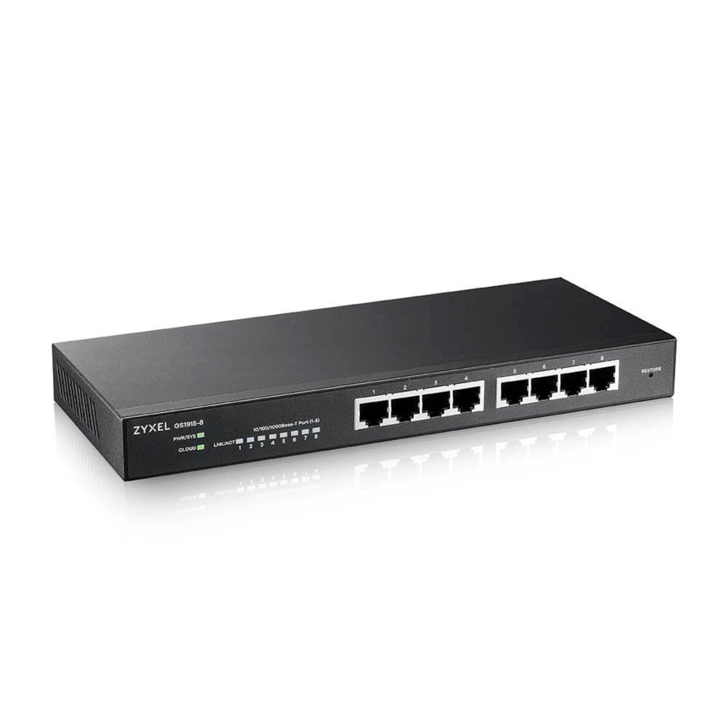 Zyxel GS1915-8 8-Port Smart Switch with NebulaFlex Technology