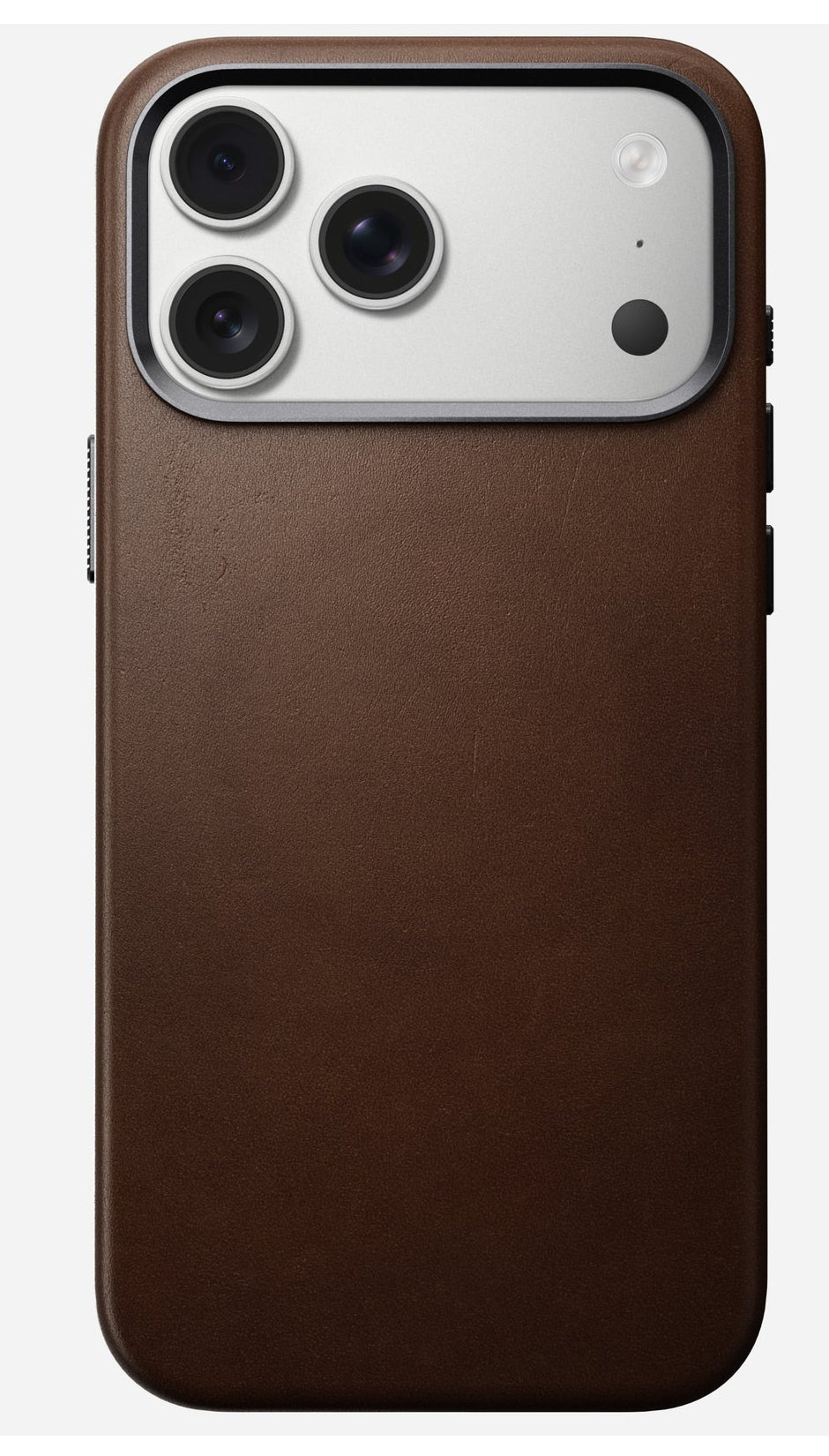 Nomad Traditional Leather Case for iPhone 17 Pro Max in Brown