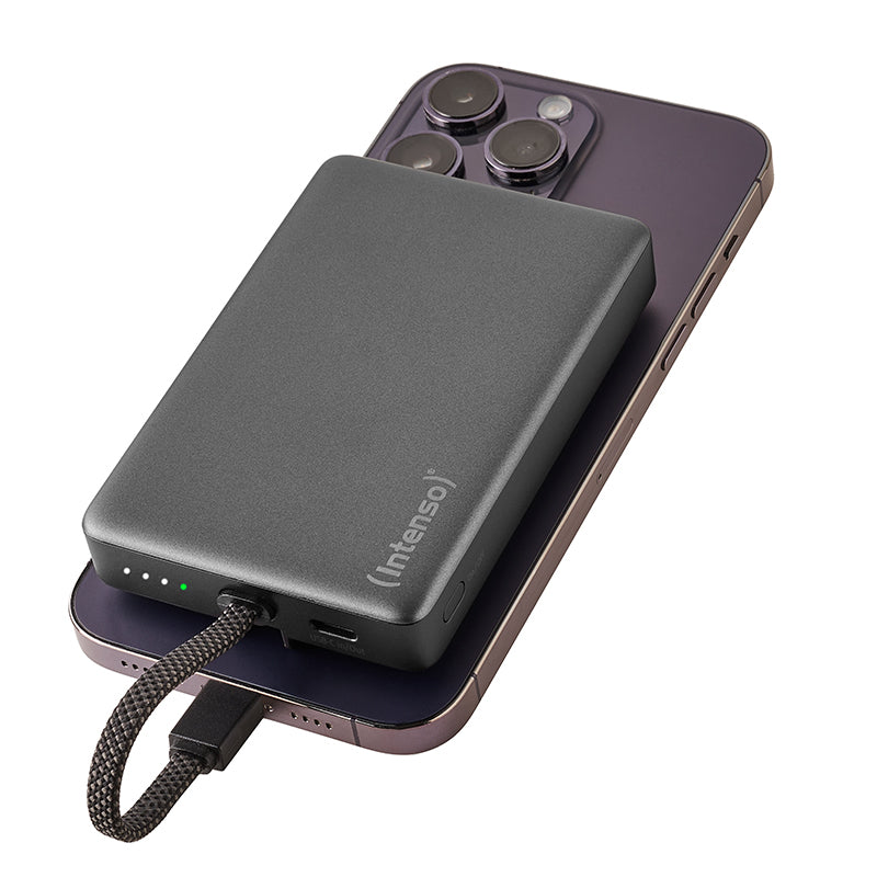 Intenso Powerbank MC10000  black 10000 mAh magnetic m. Metallring
