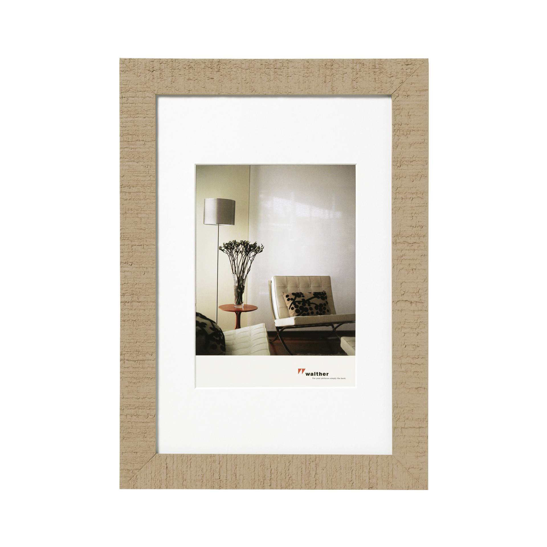 Ξύλινο Κάδρο Walther Home 30x40 Beige Brown HO040C