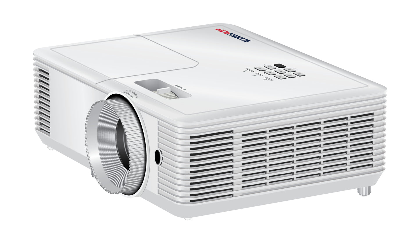 ScreenPlay MULTIMEDIA PROJECTOR Τυπικός προβολέας 4000 ANSI λούμεν DLP WXGA (1200x800) 3D συμβατότητα Λευκός (Άσπρος)